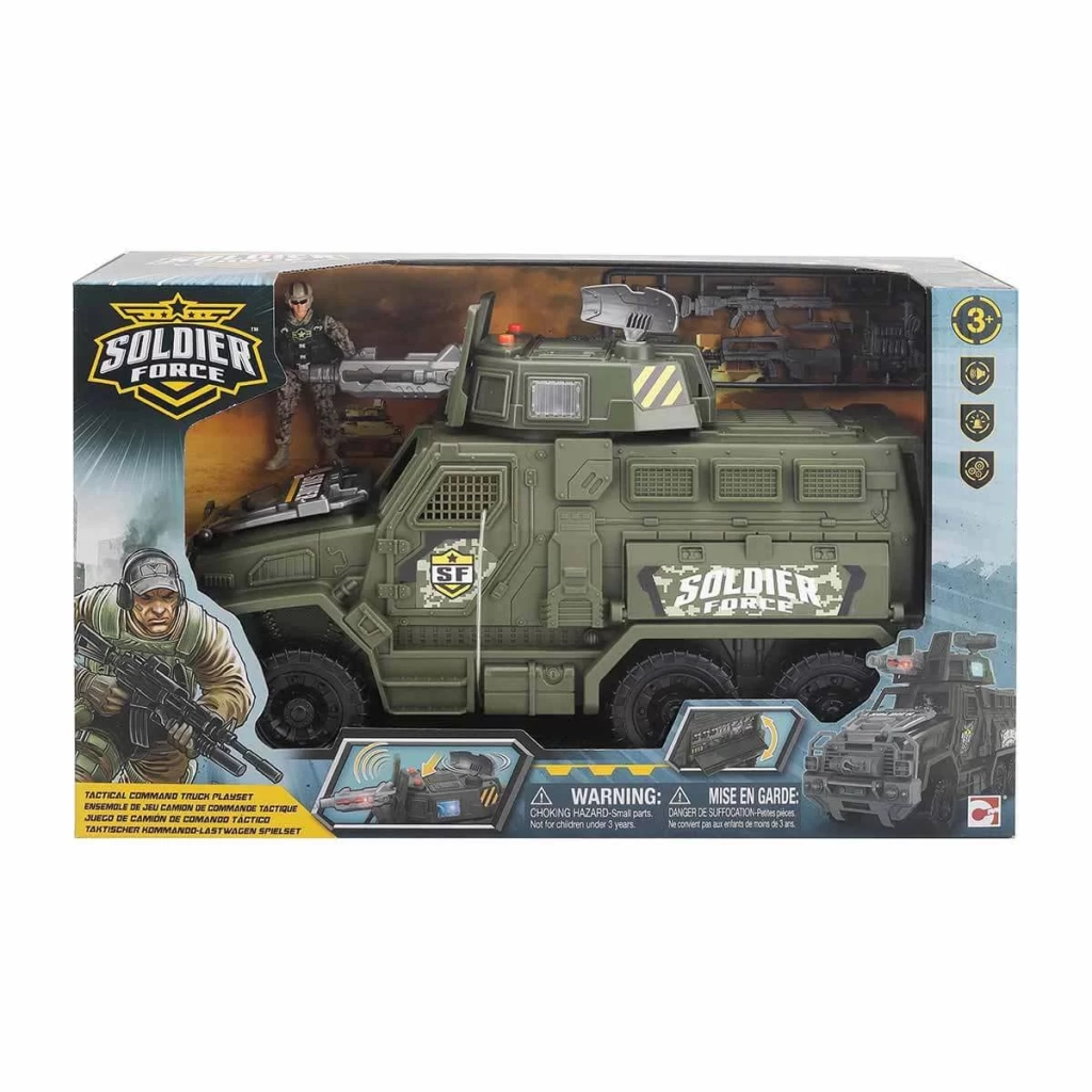 Çocuk Soldier Force Taktik Komuta Kamyonu - Görsel 2