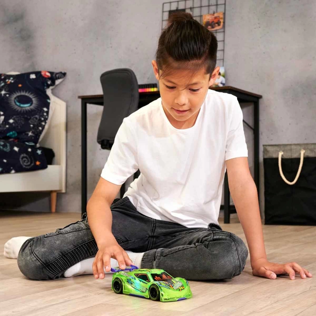 Speed Tronic Sürtmeli Işıklı Sesli Yarış Arabası - Görsel 4