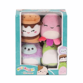 Sürpriz 4'lü Micromallows Set! Keşfetme Duygusunu Güçlendiren Yumuşacık Figürlerle Eğlence Başlasın