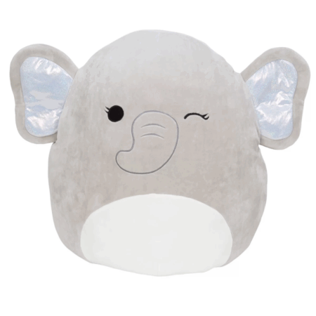 Çocuk Squishmallow Gümüş Fil 20 cm