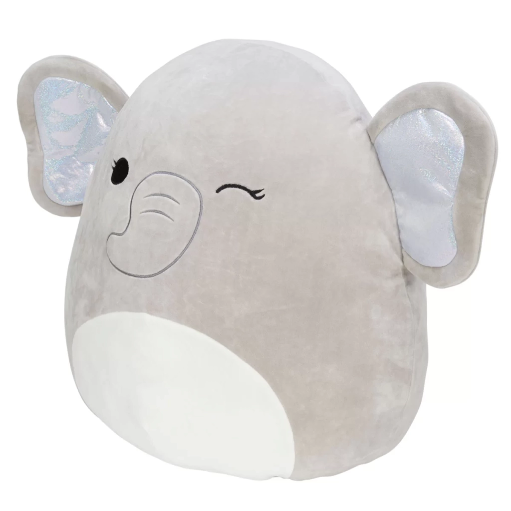 Çocuk Squishmallow Gümüş Fil 20 cm - Görsel 2