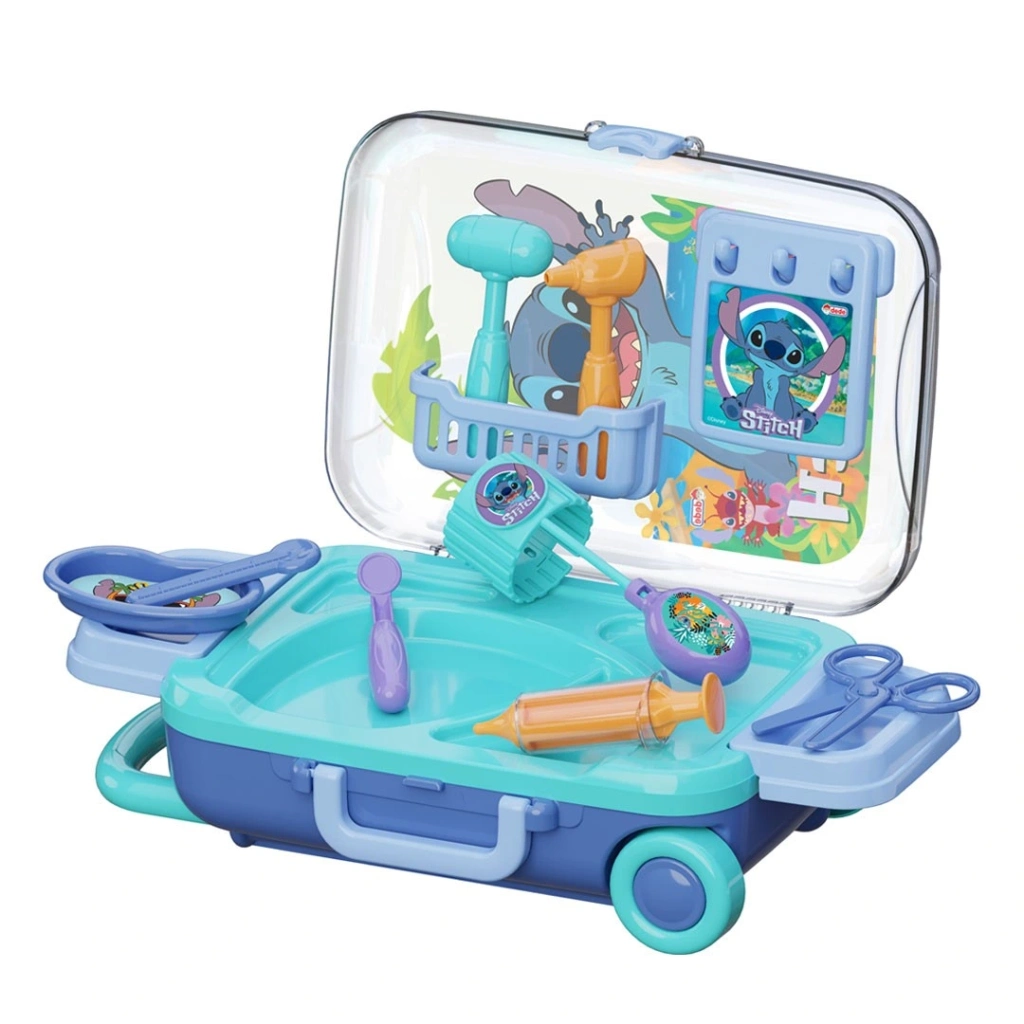 Eğitici Oyuncak Stitch Doktor Set Bavulum - Görsel 3