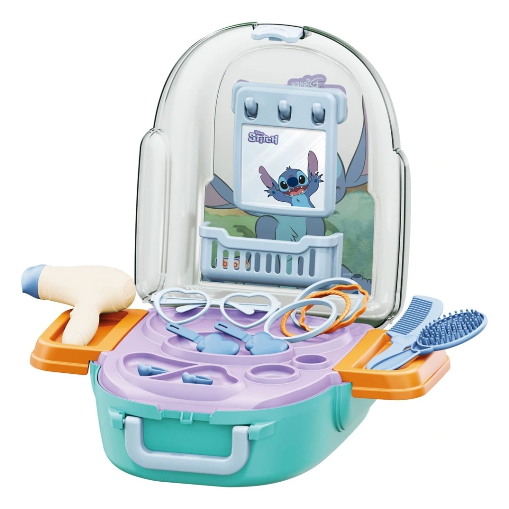 Eğitici Oyuncak Stitch Güzellik Set Sırt Çantası - Görsel 2