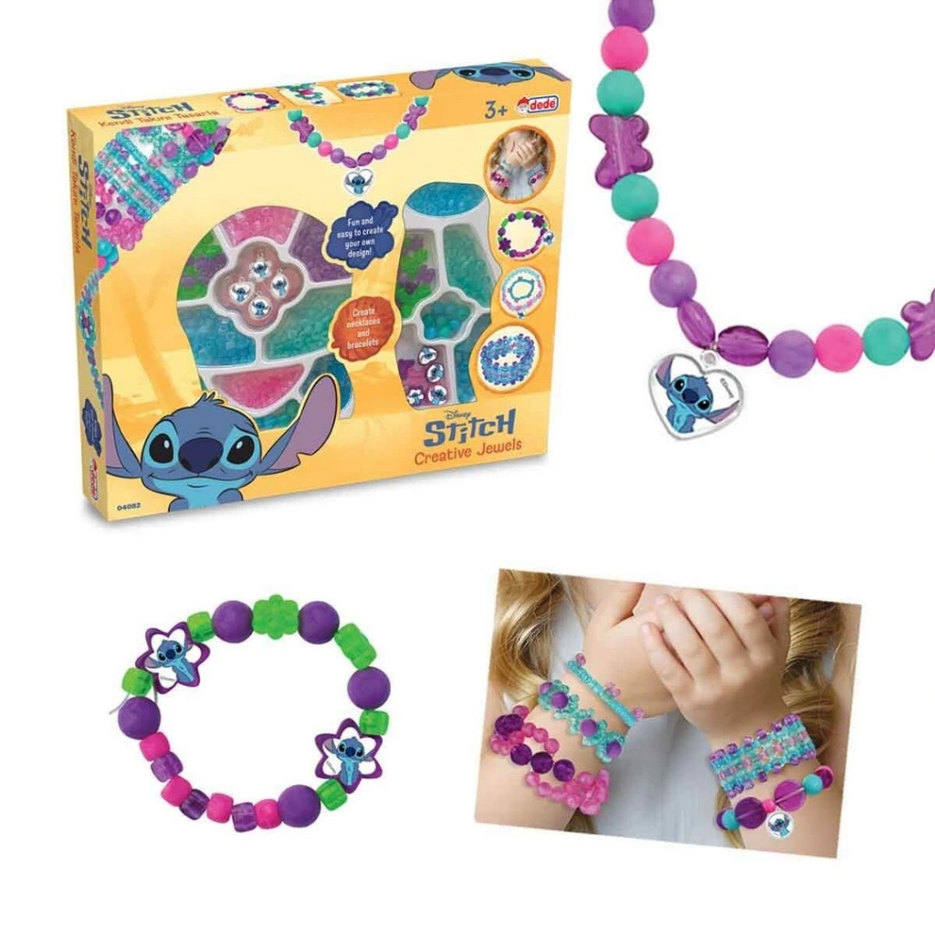 Eğitici Oyuncak Stitch Takı Seti İkili Kutu