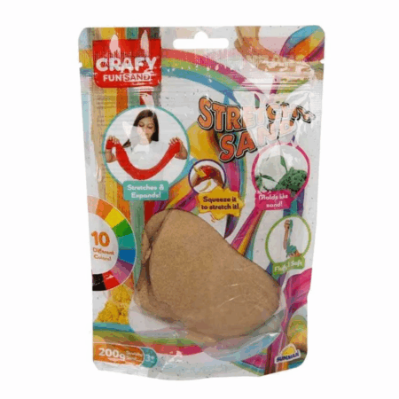 Çocuk Streç Oyun Kumu Naturel 200 gr