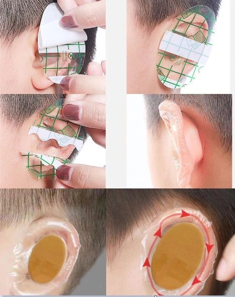 Eğitici Oyuncak Su Geçirmez Yapışkanlı Kulak Koruyucu Bant 10 lu Paket - Görsel 2