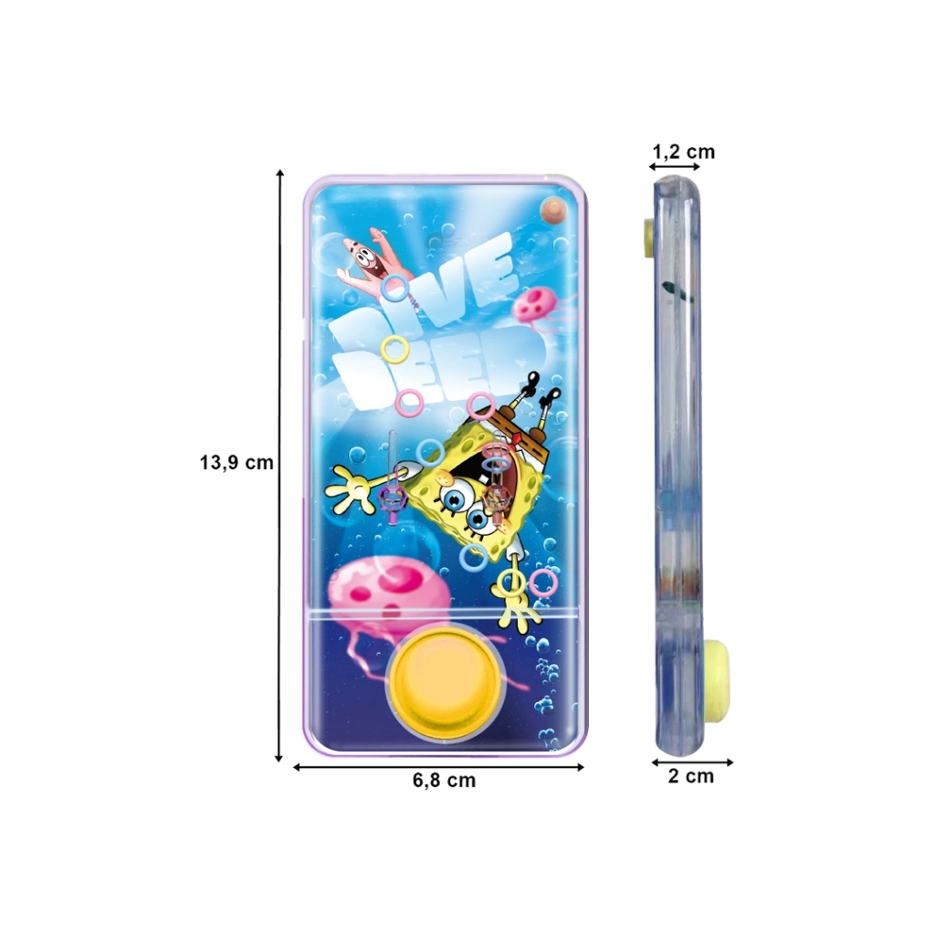 Eğitici Oyuncak Süngerbob Temalı Su Oyunu - Görsel 4