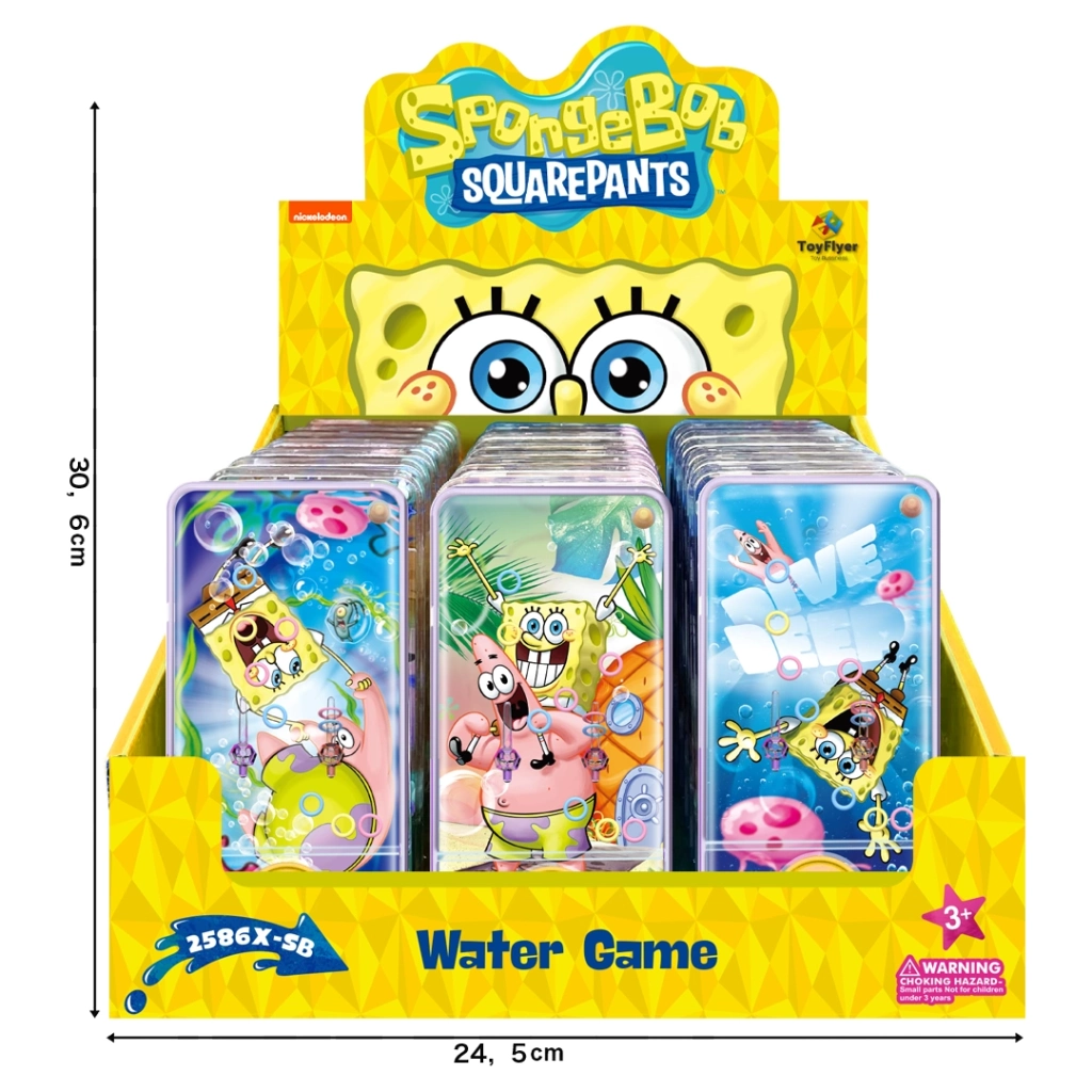 Eğitici Oyuncak Süngerbob Temalı Su Oyunu - Görsel 5