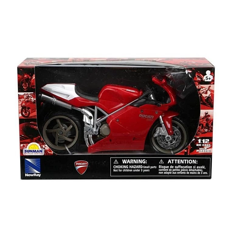 Ducati 998S Model Motor ile Çocuklar İçin Koleksiyonluk ve Eğitici Araç - Görsel 2