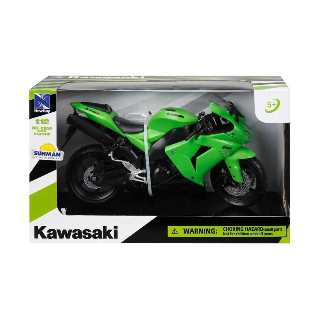 Çocuk Sunman 1:12 Kawasaki ZX-14 2011 Model Motor - Görsel 3