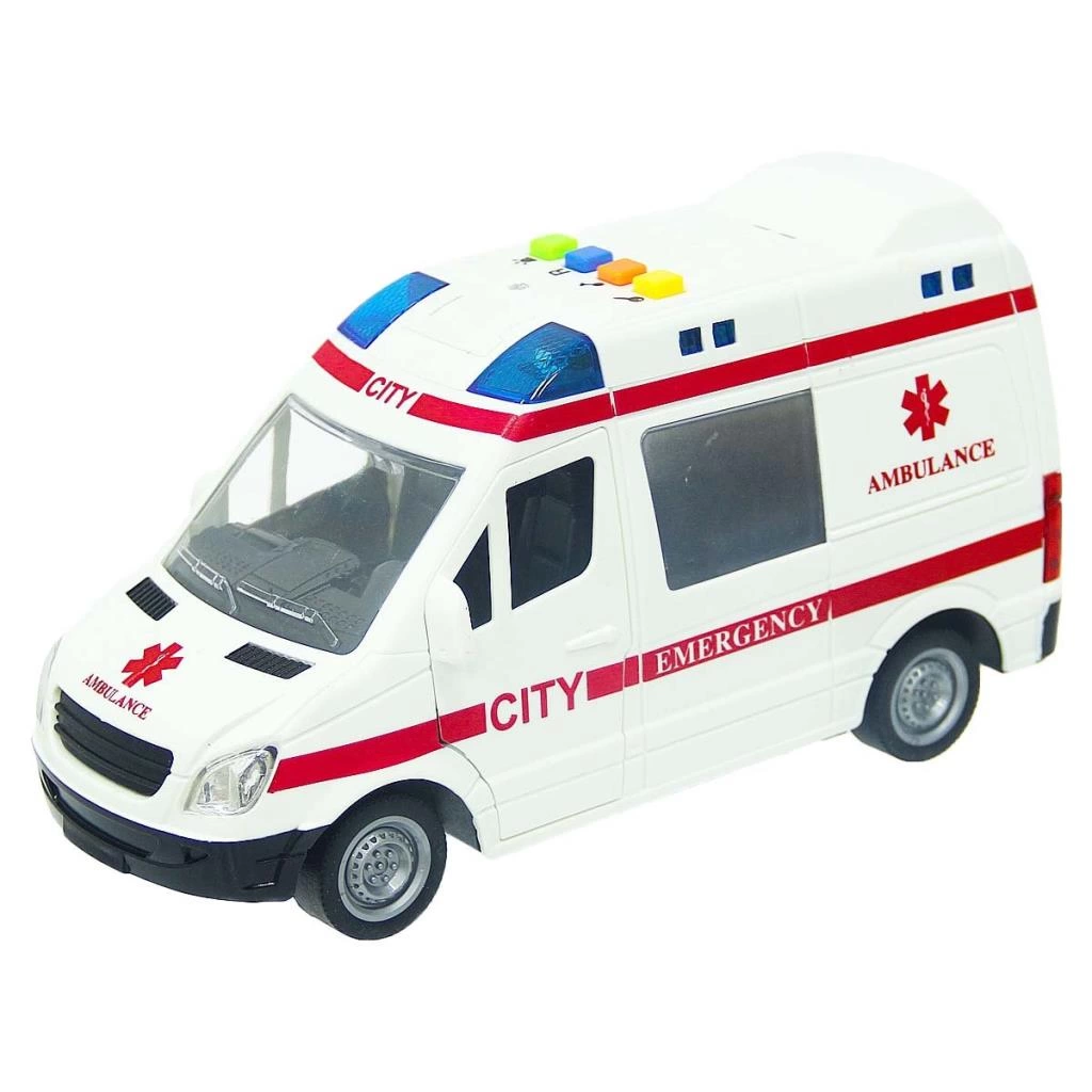 Çocuk Sunman 1:16 Sesli ve Işıklı Şehir Kurtarma Araçları - Görsel 3