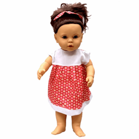 Çocuk Sunman Lila Sesli Saçlı Et Bebek