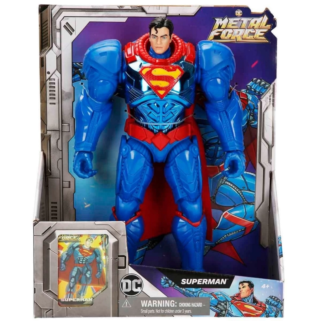 Eğitici Oyuncak Superman Metal Force Heroes Figür 30 cm - Görsel 5