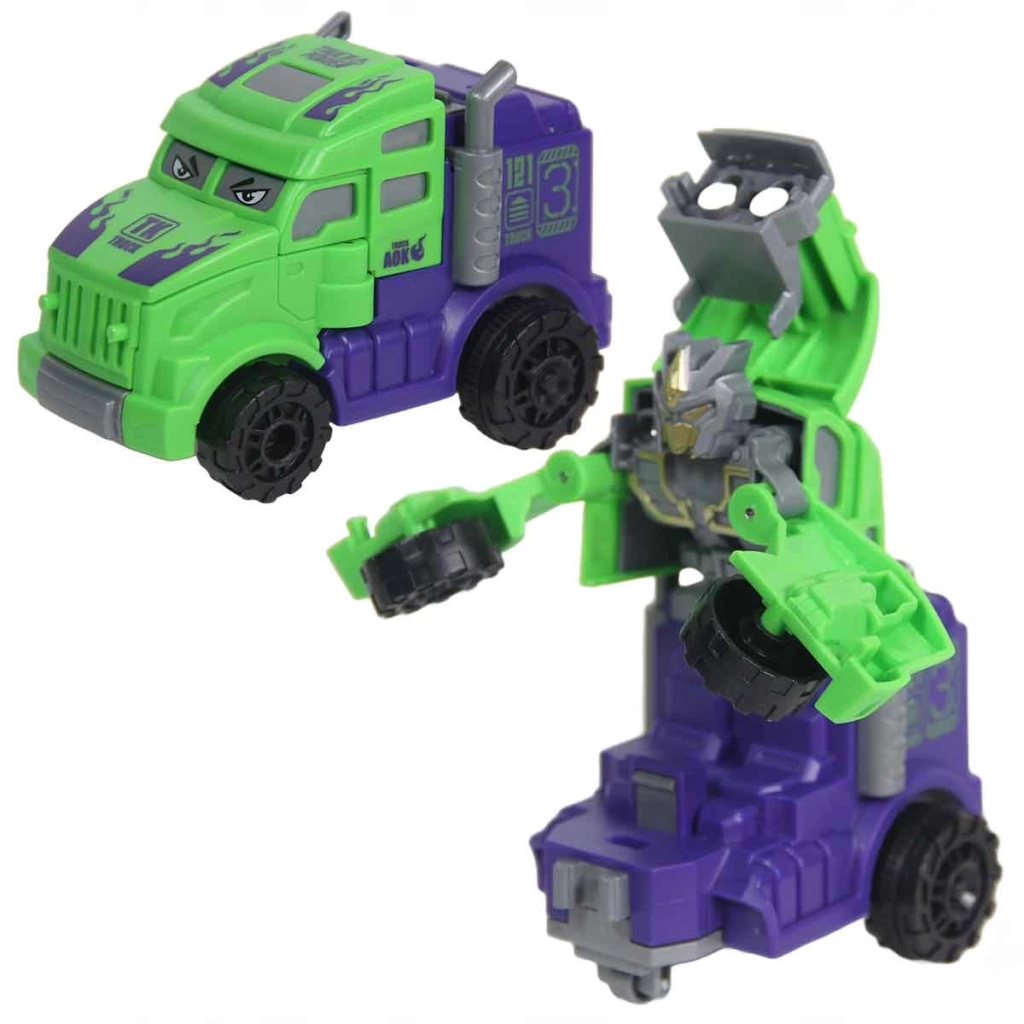 Çocuk Sürtmeli Robota Dönüşen Tır D400-34 - Görsel 4