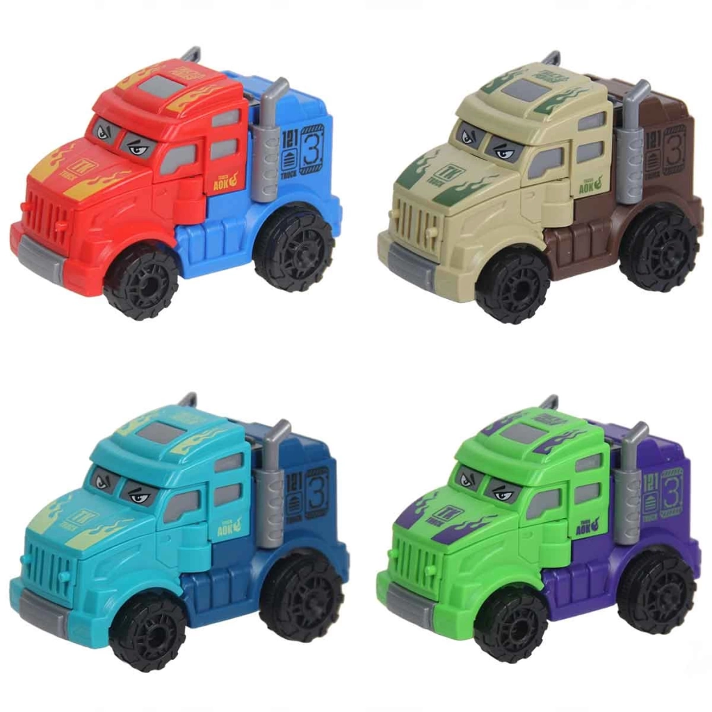 Çocuk Sürtmeli Robota Dönüşen Tır D400-34 - Görsel 5