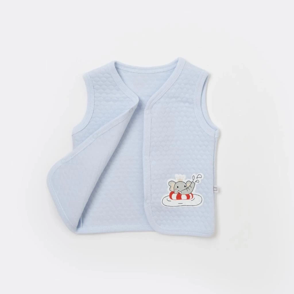 Çocuk Swimming Elephant Kapitone Yelek 61477 Mavi - Görsel 2