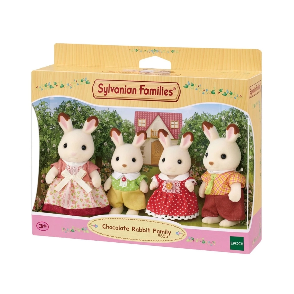 Sylvanian Families Çikolata Kulaklı Tavşan Ailesi 5655 - Görsel 3