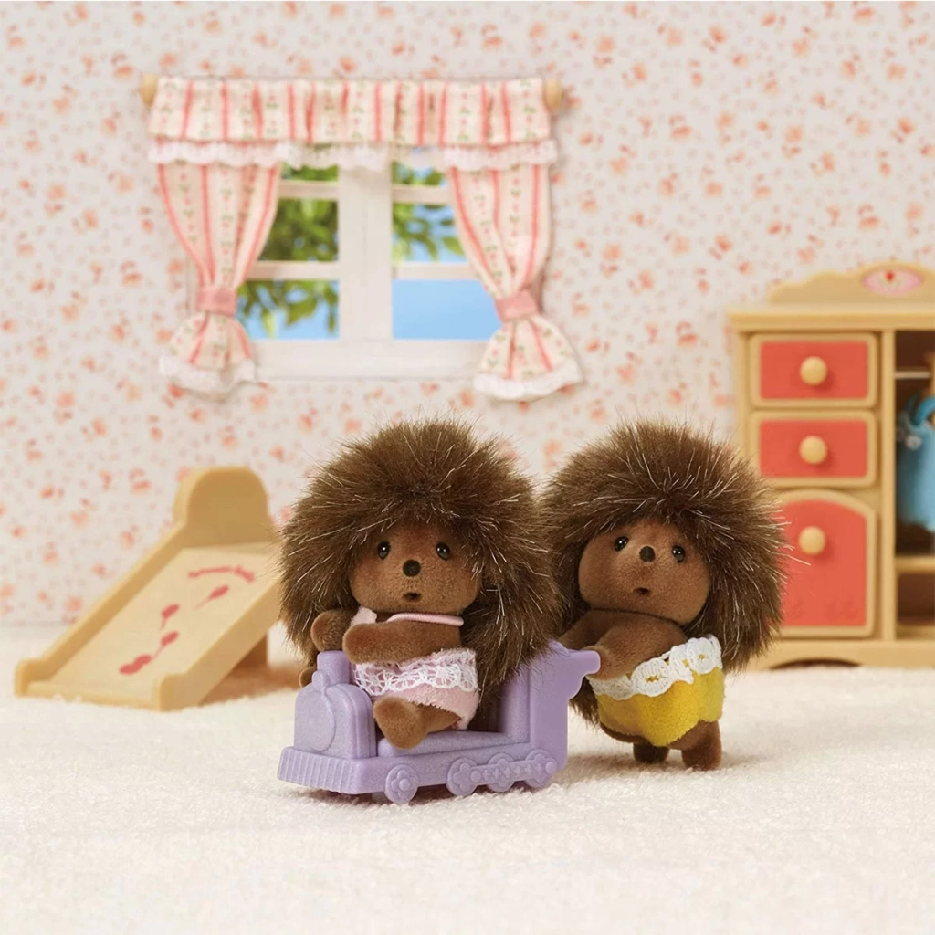 Sylvanian Families Kirpi İkiz Bebekleri 5424 - Görsel 2