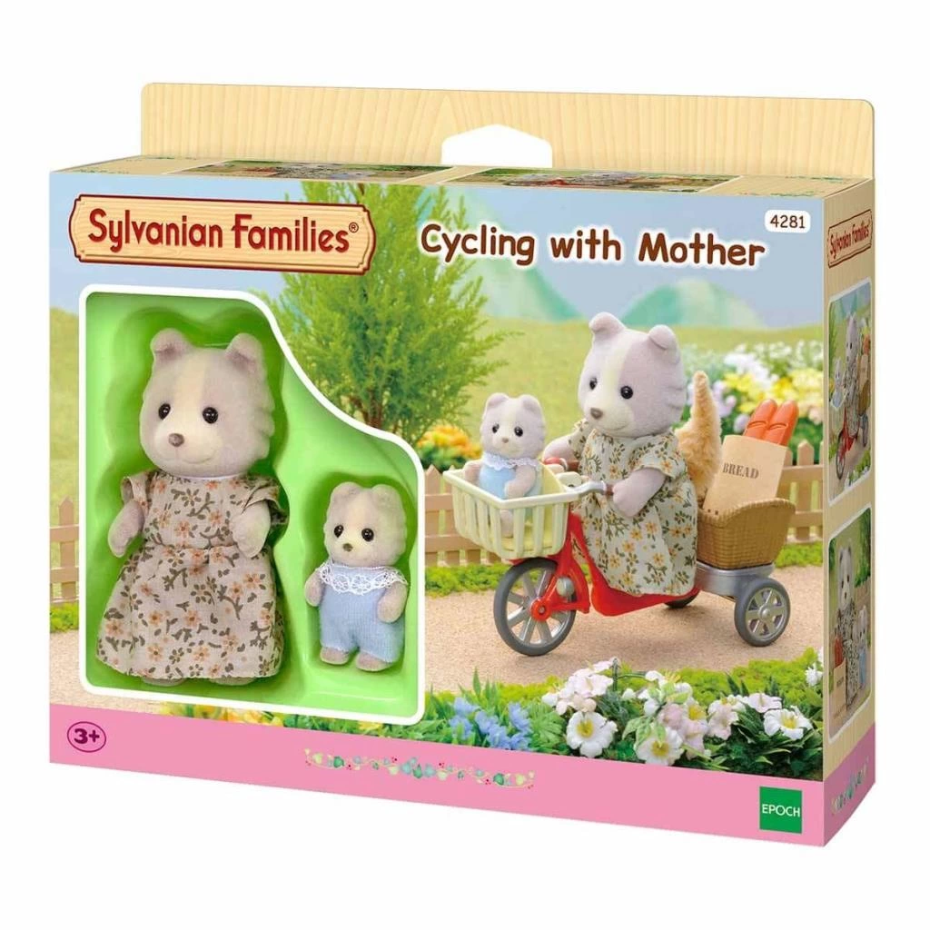 Sylvanian Families Köpek Ailesi Bisiklet Seti 4281 - Görsel 3