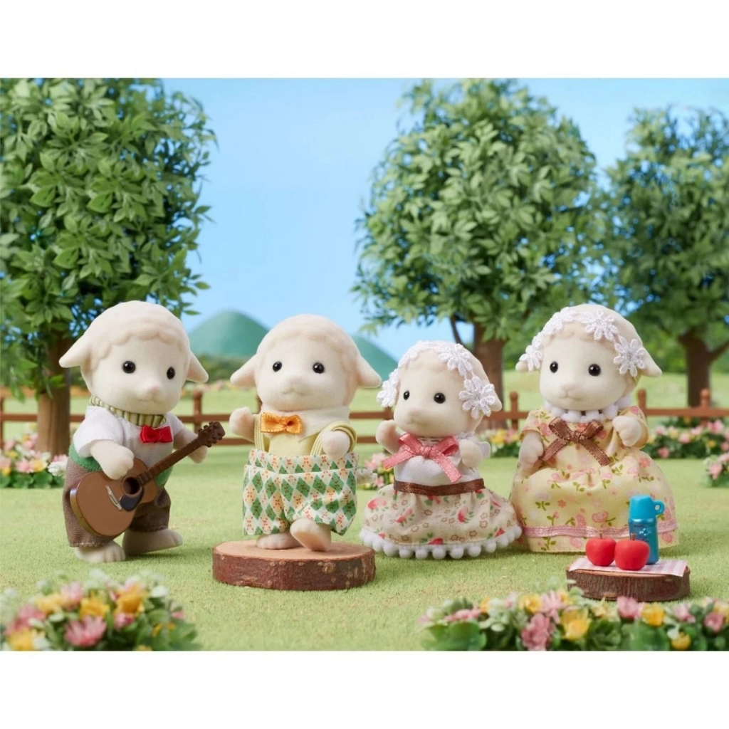 Çocuk Sylvanian Families Koyun Ailesi 5619 - Görsel 2