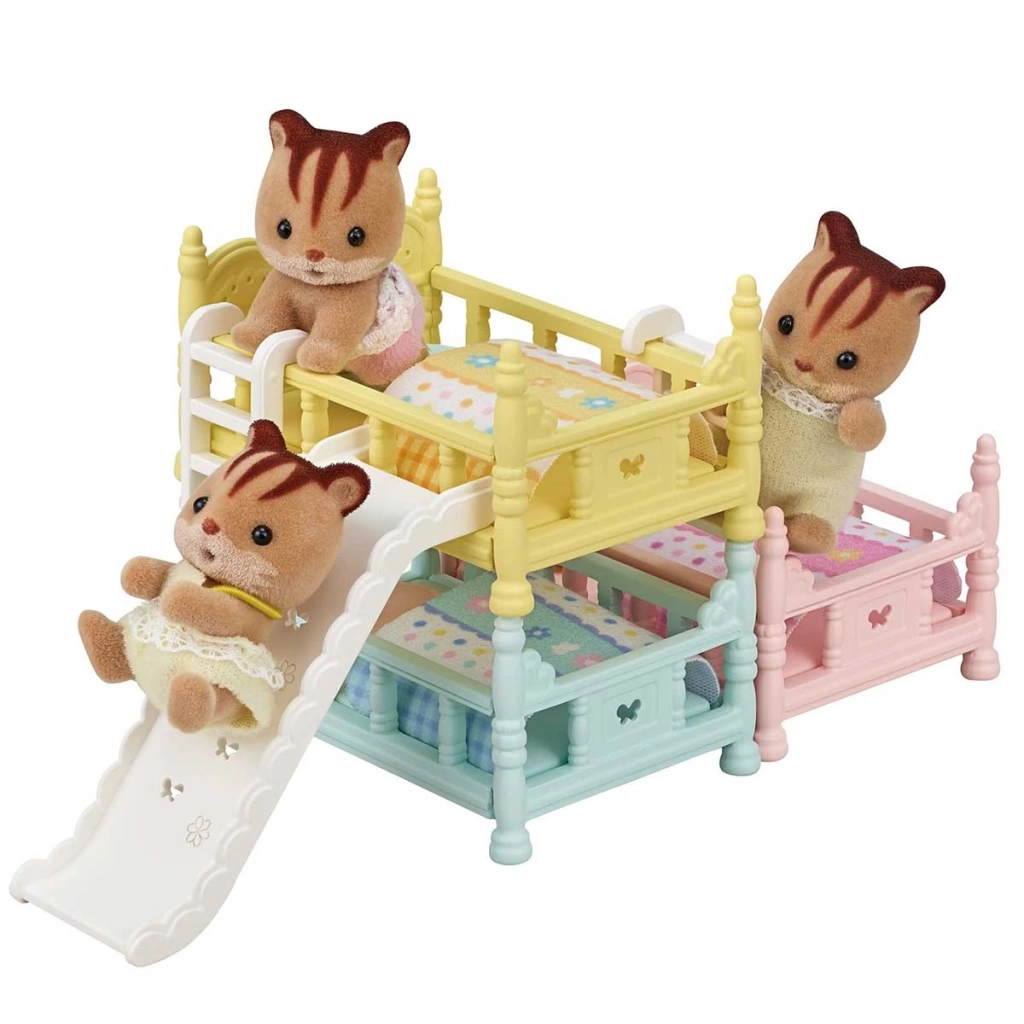 Çocuk SylvanianFamiliesÜçKatlıRanzaSeti5741 - Görsel 3
