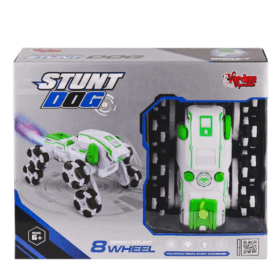 Buharlı 8 Teker Stunt Araba – Akrobatik Hareketler İçin Özel Tasarım