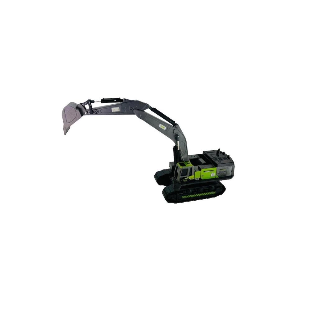 Çocuk Eğitici Gelişim SZT-8887 Sürtmrli Metal İnşaat Aracı Ekskavatör 1 55 - Görsel 2