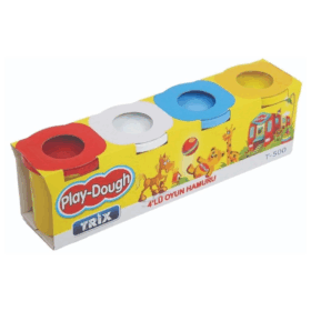 T-500 Trix Oyun Hamuru 4'lü -Dinamik Oyuncak