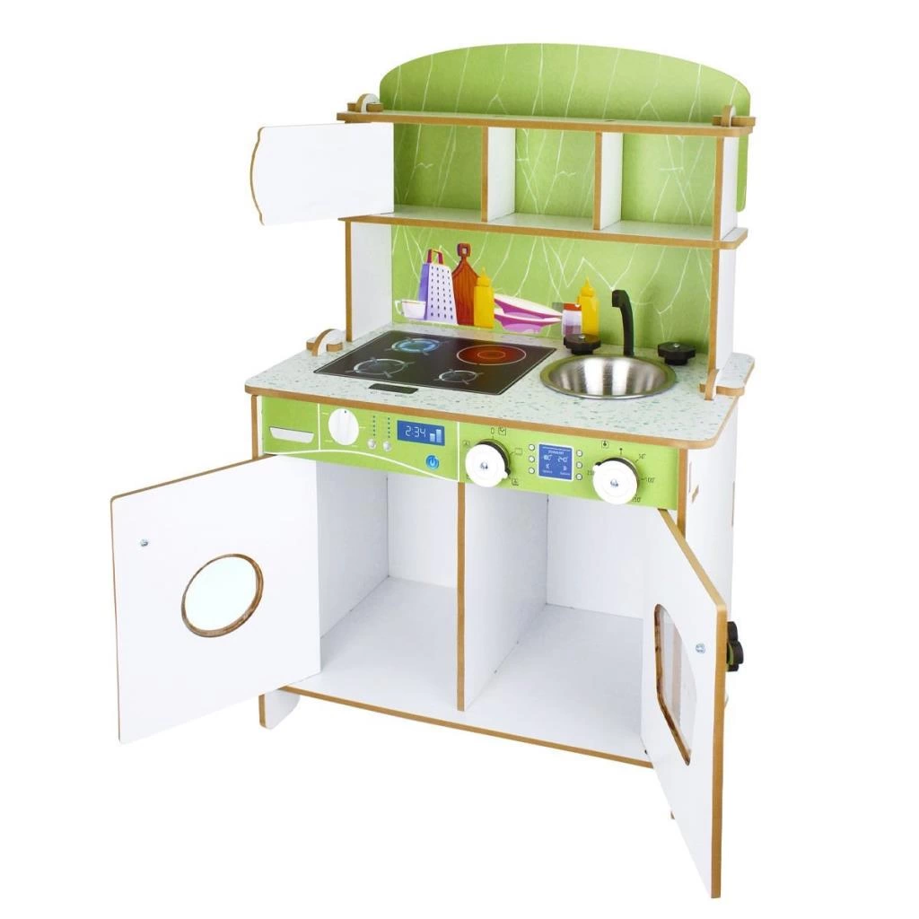 T1025 Ahşap Oyun Mutfağı -Okutan Hobi - Görsel 3