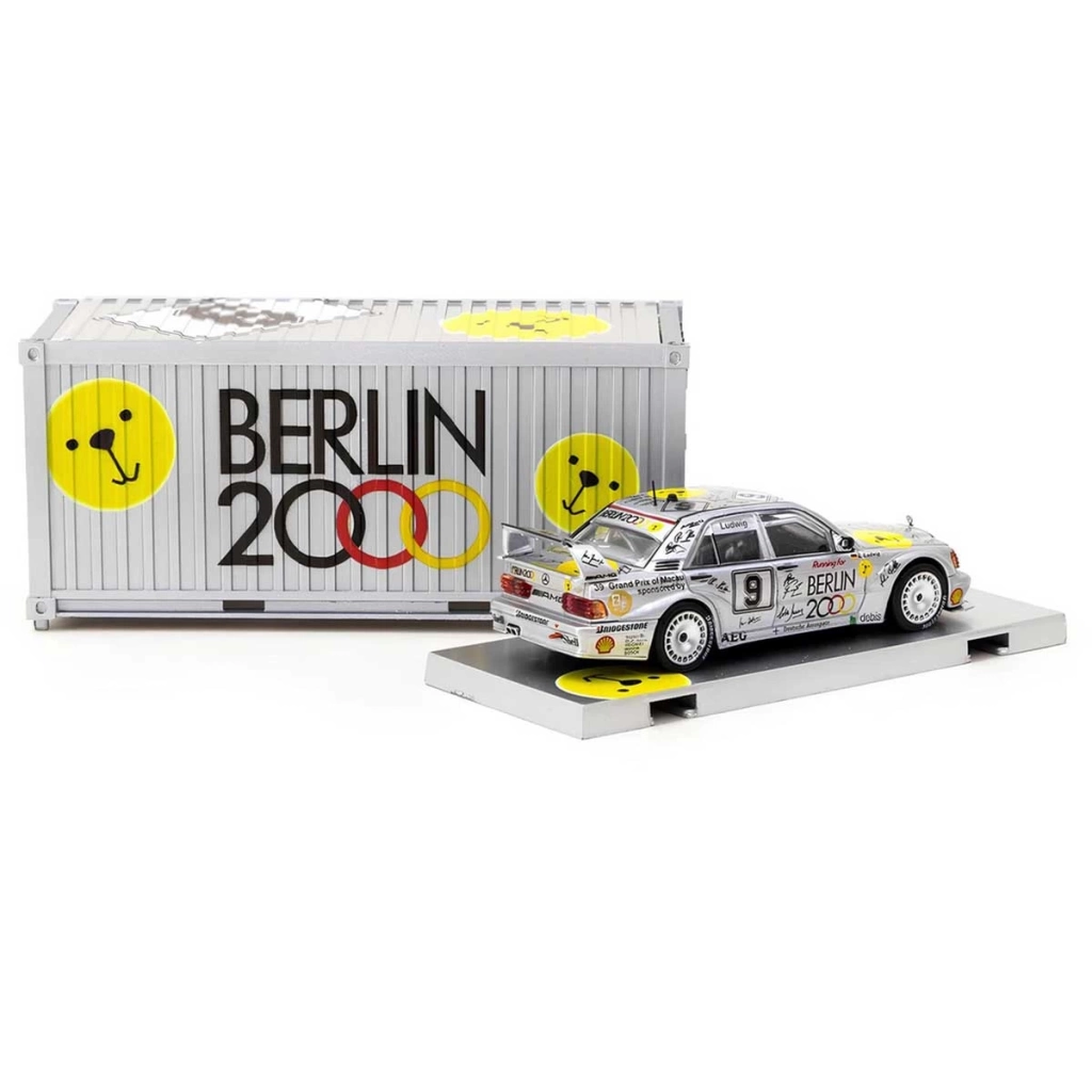 Tarmac Works 1:64 1992 Mercedes-Benz 190 E 2.5-16 Evolution II Macau Guia Race - Görsel 3