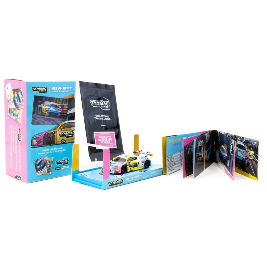 Tarmac Works 1/64 Audi R8 LMS GT3 Evo II Macau GT Cup 2023 - Görsel 3