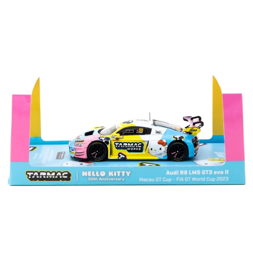 Tarmac Works 1/64 Audi R8 LMS GT3 Evo II Macau GT Cup 2023 - Görsel 4