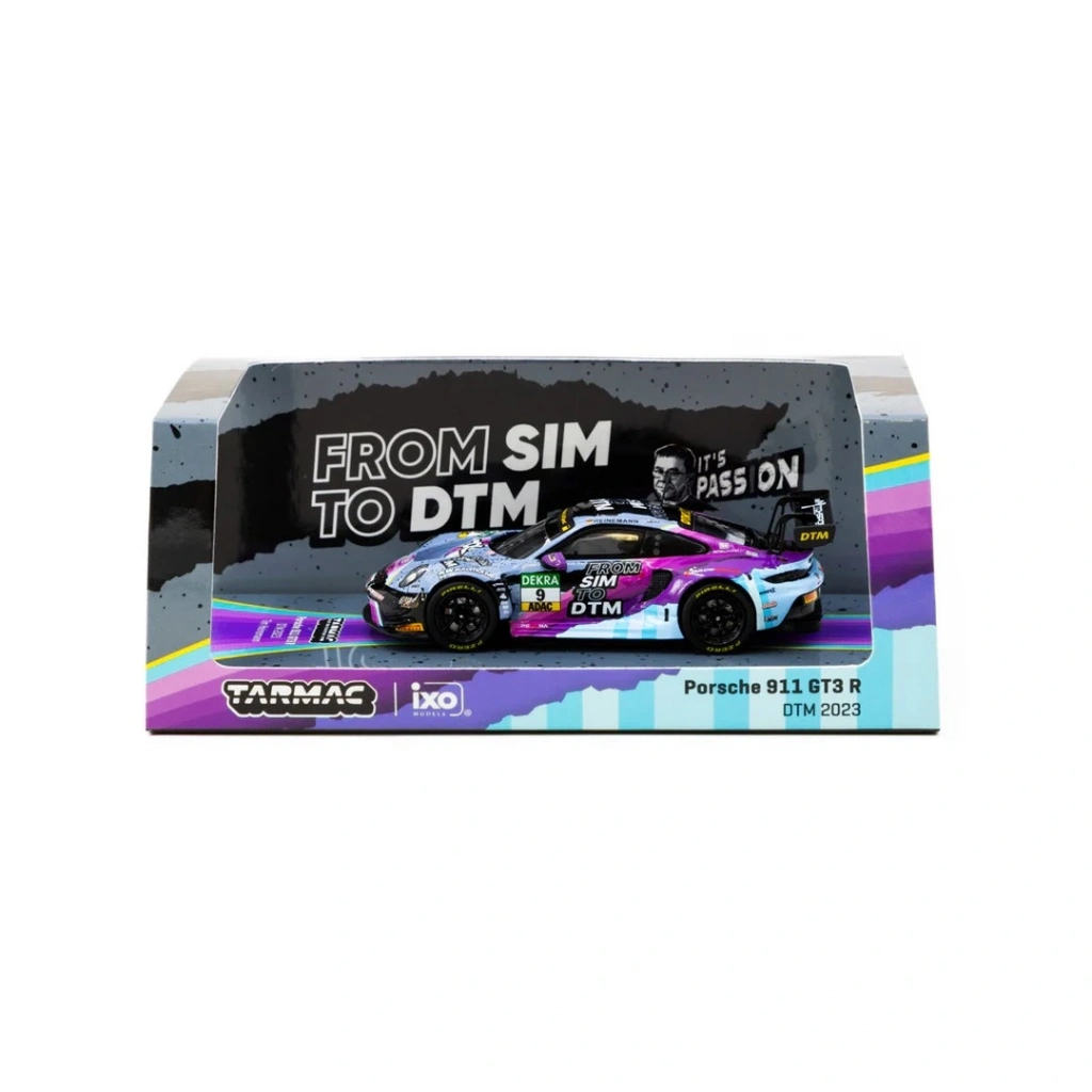 Eğitici Oyuncak Tarmac Works 1/64 Porsche 911 GT3 R DTM 2023 #9 - Görsel 2