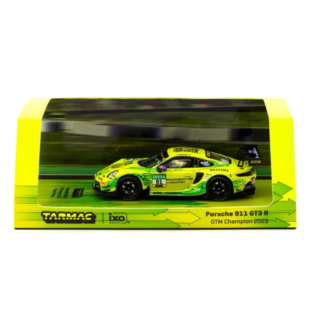Eğitici Oyuncak Tarmac Works 1/64 Porsche 911 GT3 R DTM Champion 2023 - Görsel 2