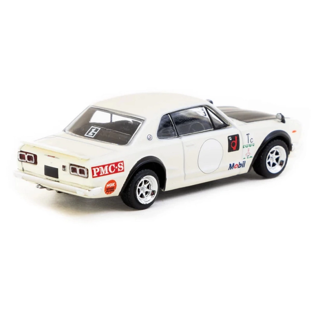 Tarmac Works 1/64 Skyline HT 2000GT-R White - Görsel 2