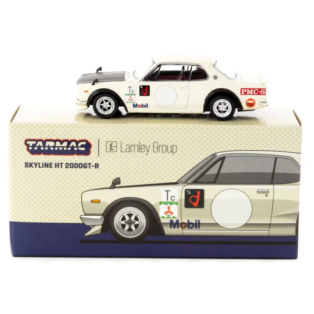 Tarmac Works 1/64 Skyline HT 2000GT-R White - Görsel 3