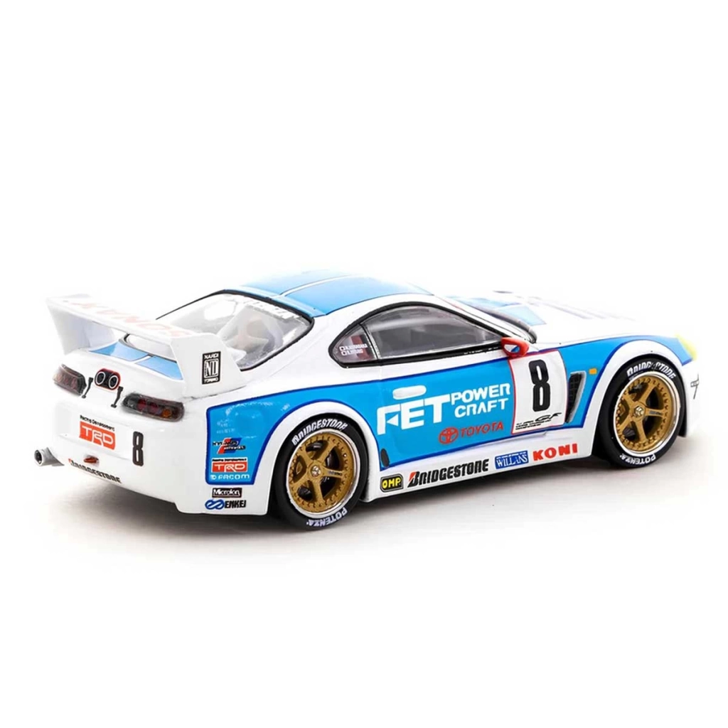 Çocuk Tarmac Works 1:64 Toyota Supra GT JGTC 1995 - Görsel 2