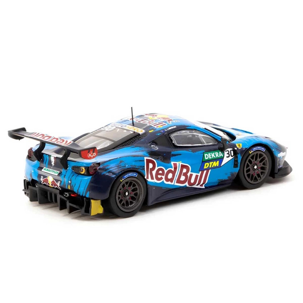 Çocuk Tarmac Works 1:64 X iXO Ferrari 488 GT3 DTM 2021 Monza Race 1 Winner - Görsel 2