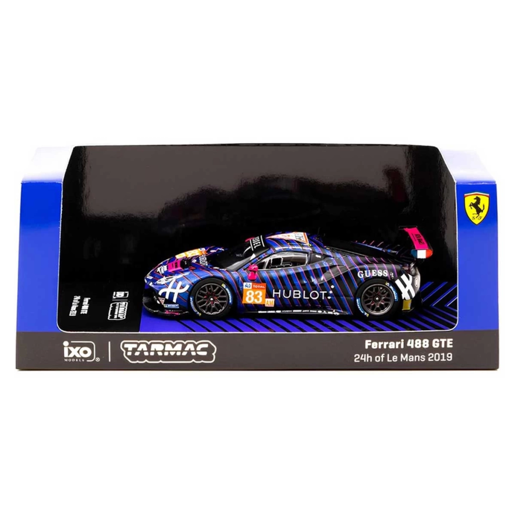 Çocuk Tarmac Works 1:64 X iXO Ferrari 488 GTE ERRARİ 488 GTE 24h of Le Mans 2019 - Görsel 3