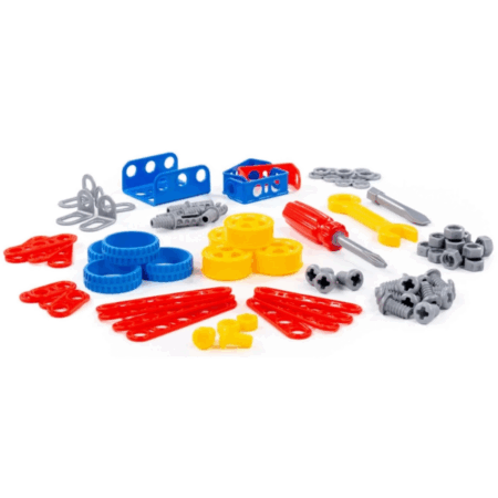 Çocuk Tasarım Parçası Mucit 91 Parça Kutuda 72986