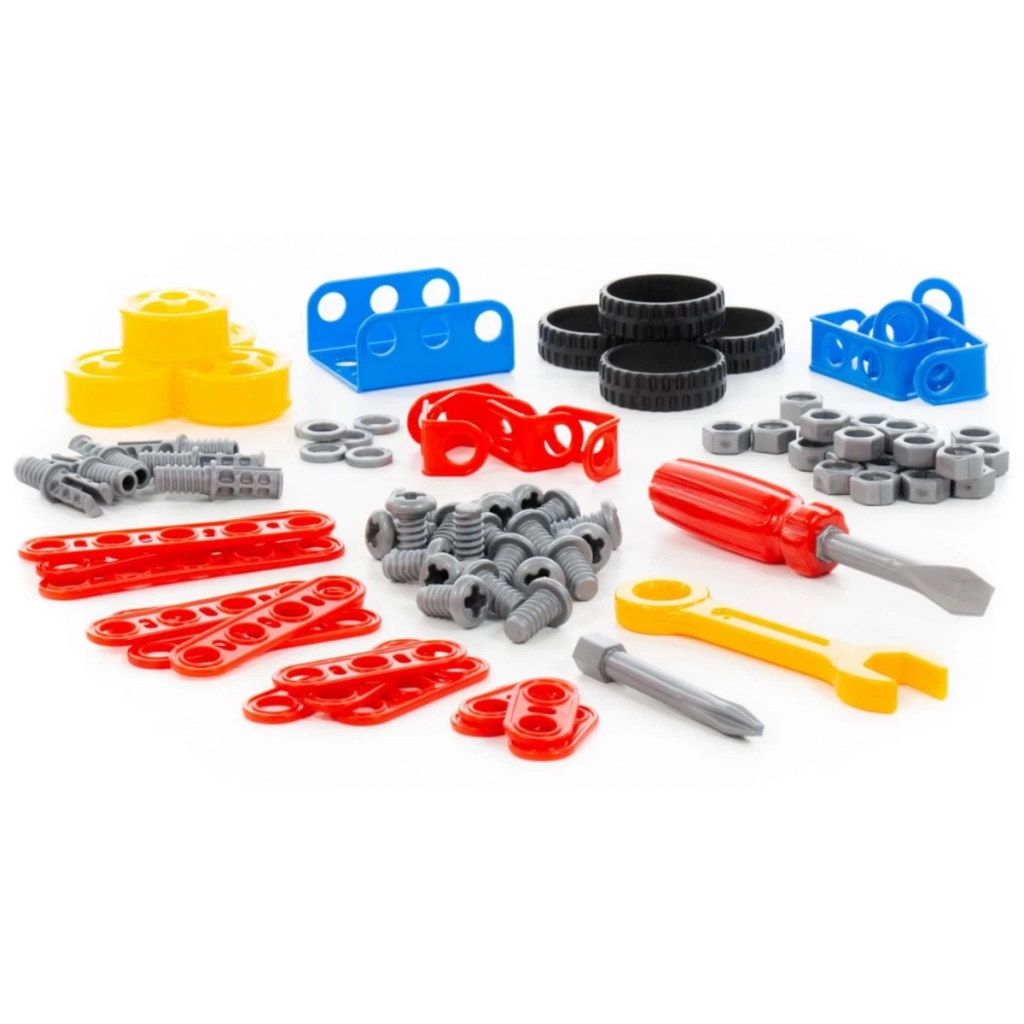 Çocuk Tasarım Parçası Mucit 97 Parça Kutuda 72979 - Görsel 3