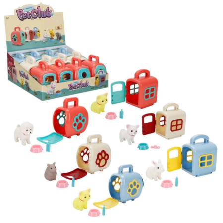 Taşıma Çantalı Mini Hayvan Figürleri – Koleksiyon ve Oyun İçin