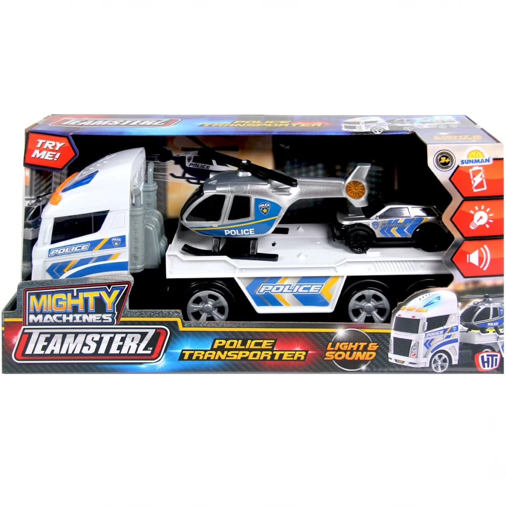 Teamsterz Polis Transporter Taşıyıcı Tır - Görsel 2