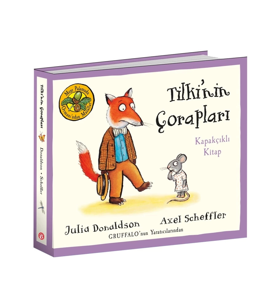 ÇocukTilkinin Çorapları Kapakçıklı Kitap - Görsel 2