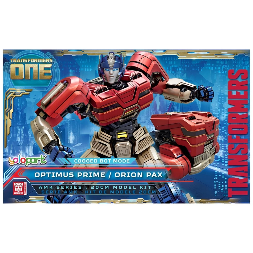 Çocuk Eğitici Transformers Movie 8 AMK Series Orion Pax - Görsel 2