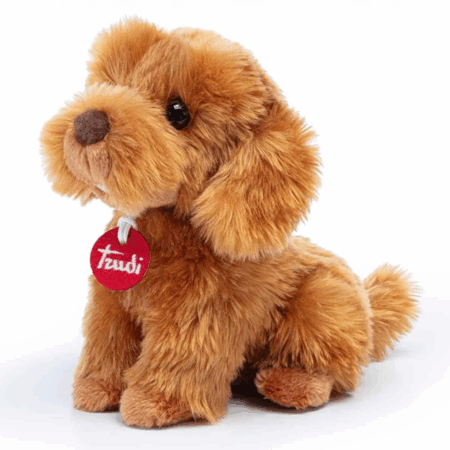 Çocuk Trudi Peluş Toy Poddle Oliver Oturan Köpek 20 cm