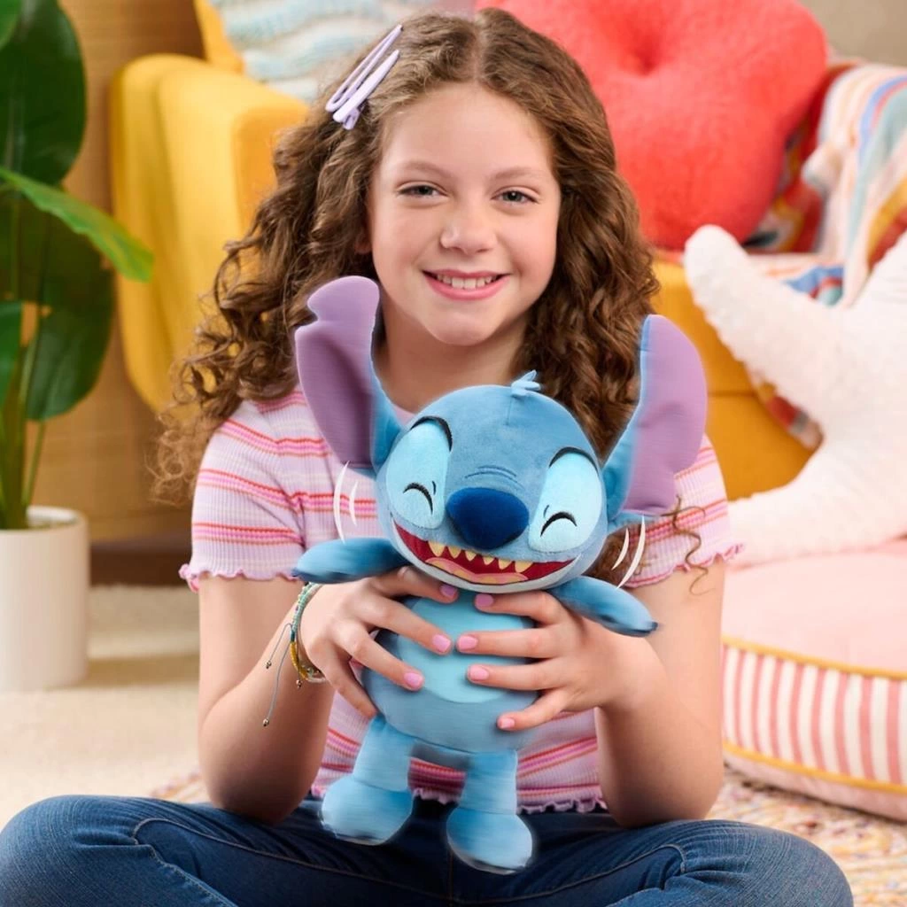 Eğitici Oyuncak TTC35000 Stitch Kıkırdayan Peluş - Görsel 3