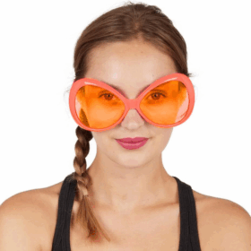 Turuncu Renk Yeşilçam Nostalji 80li Yıllar 90lı Yıllar Parti Gözlüğü