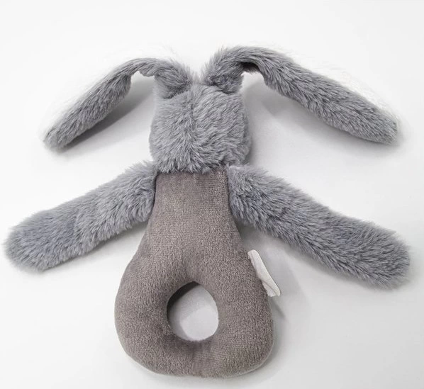 Tutmalı Peluş Mini Tavşan 842 Gri - Görsel 2