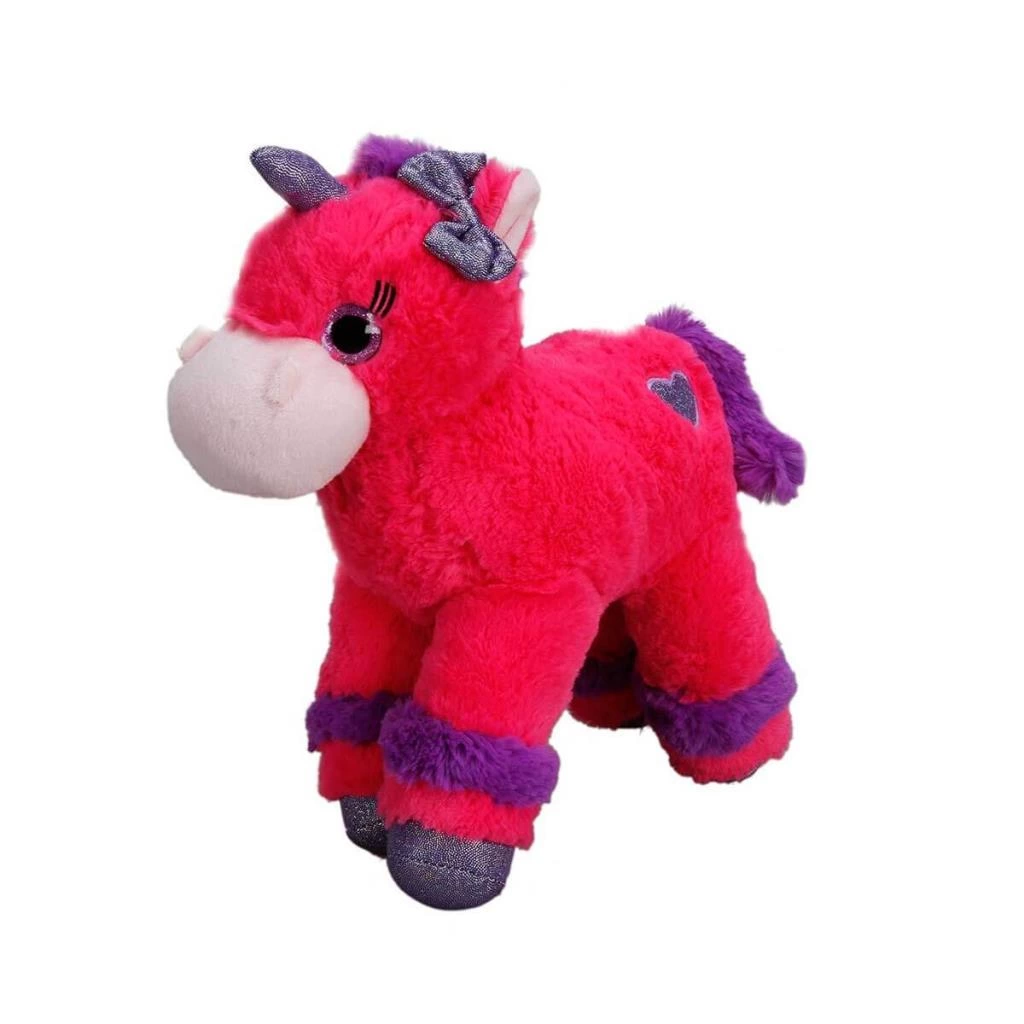 Çocuk Unicorn Renkli Peluş At 28 cm. - Görsel 2